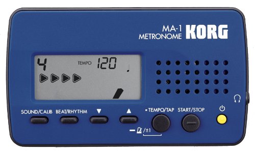 Korg MA1BL Visual Beat Counting Metronome, Blue